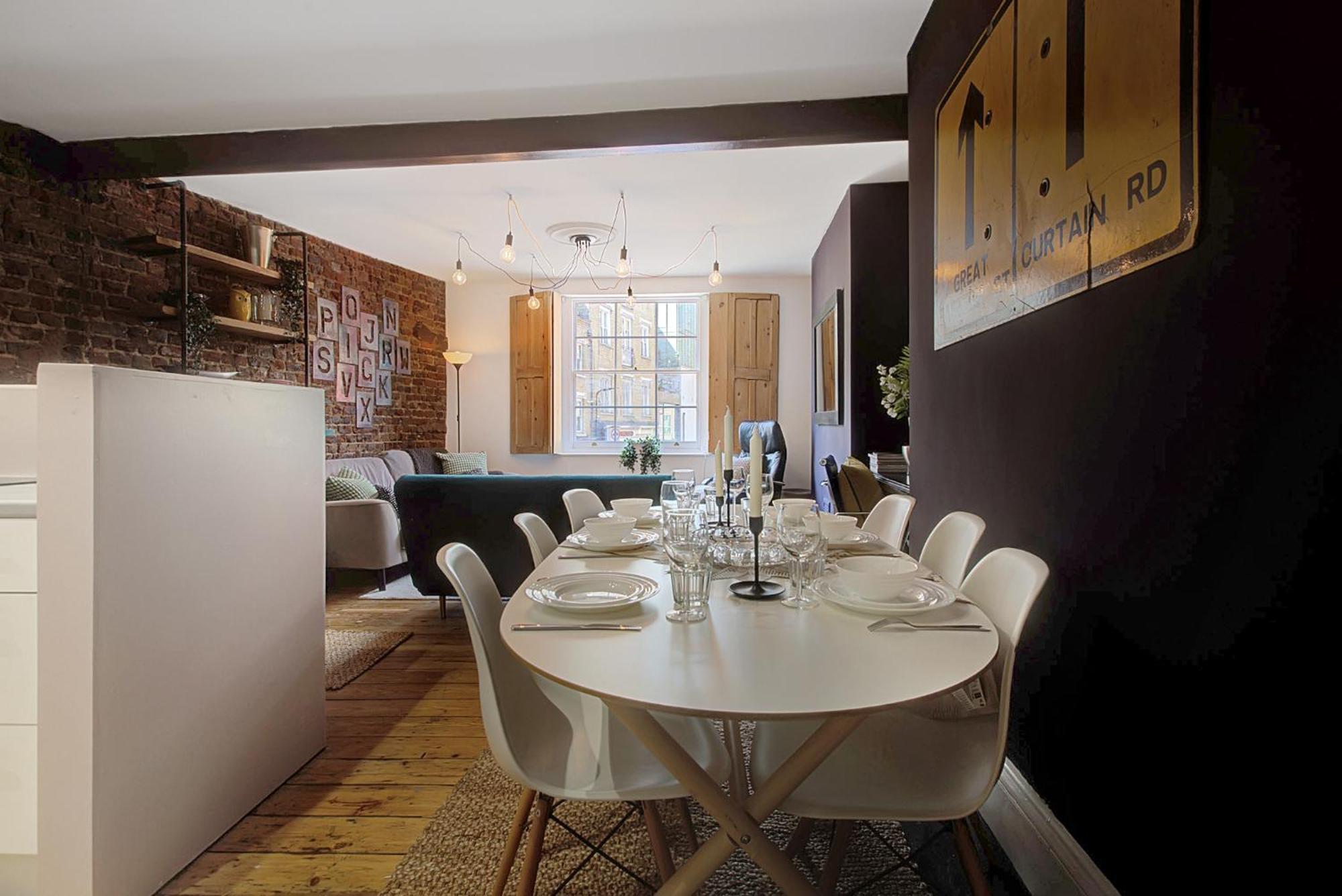 Old Street Iconic Warehouse Style 4 Bedroom 2 Bath House Prime Central London Location Екстер'єр фото